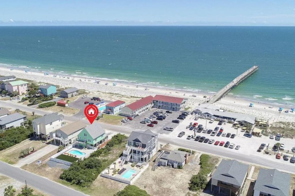 Vila Pool Haven Ocean View Oak Island Exteriér fotografie