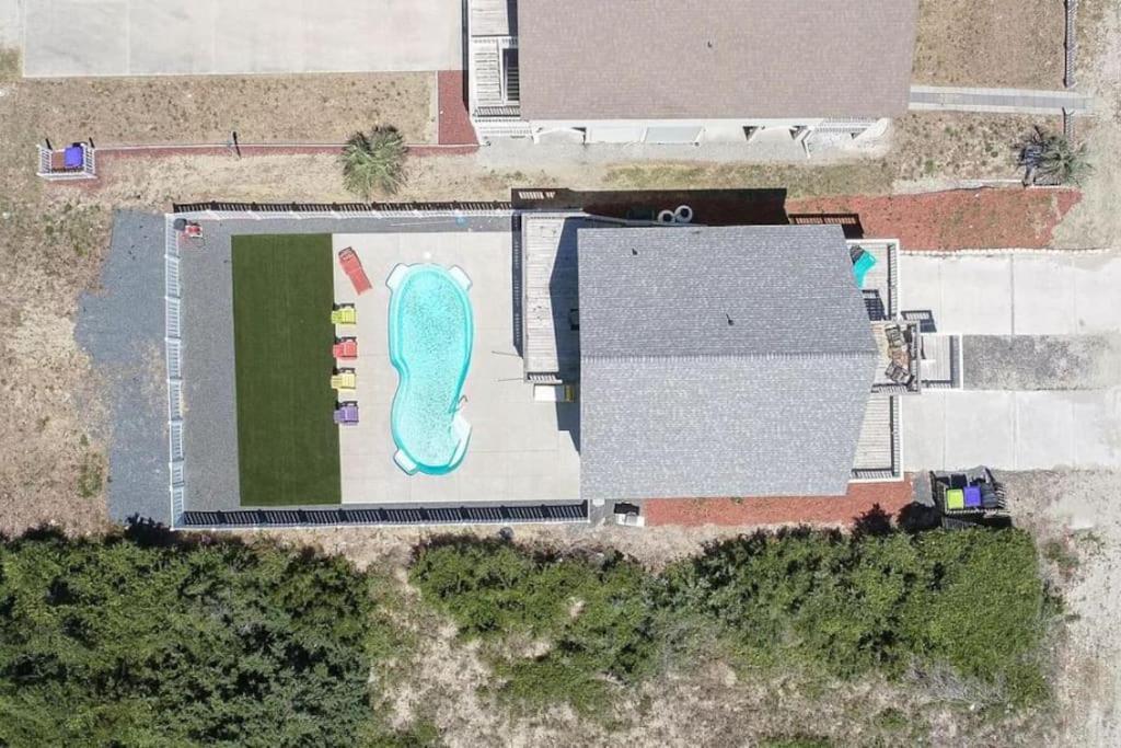 Vila Pool Haven Ocean View Oak Island Exteriér fotografie