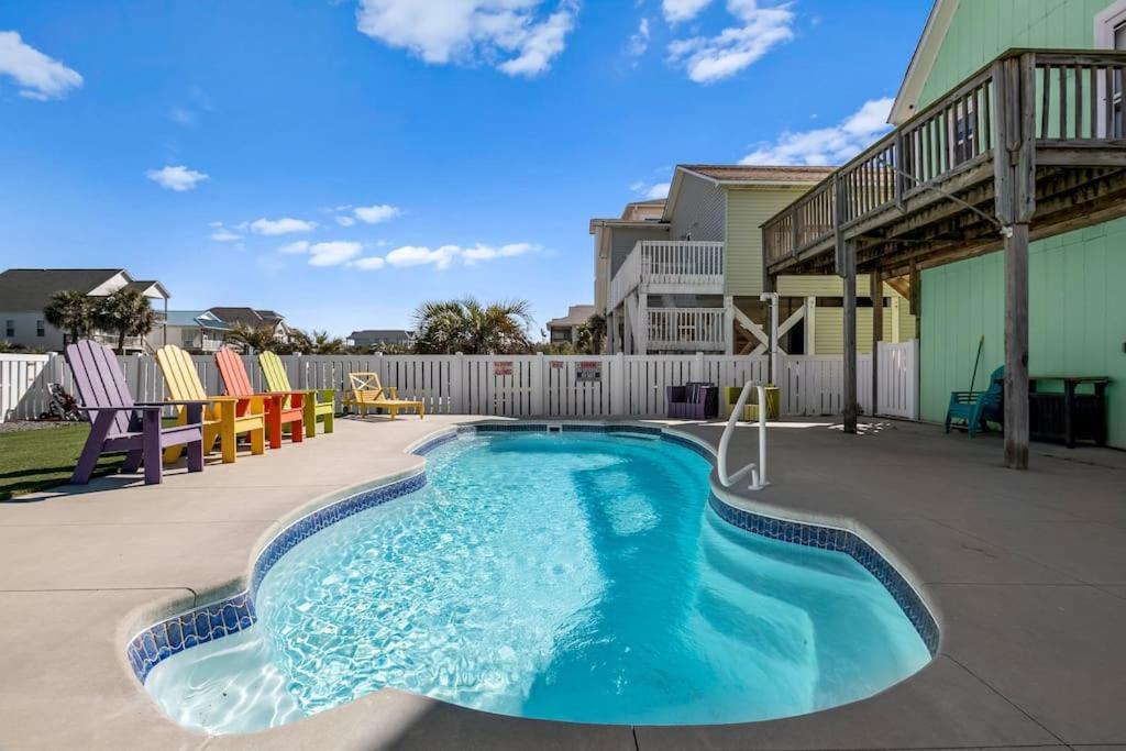 Vila Pool Haven Ocean View Oak Island Exteriér fotografie