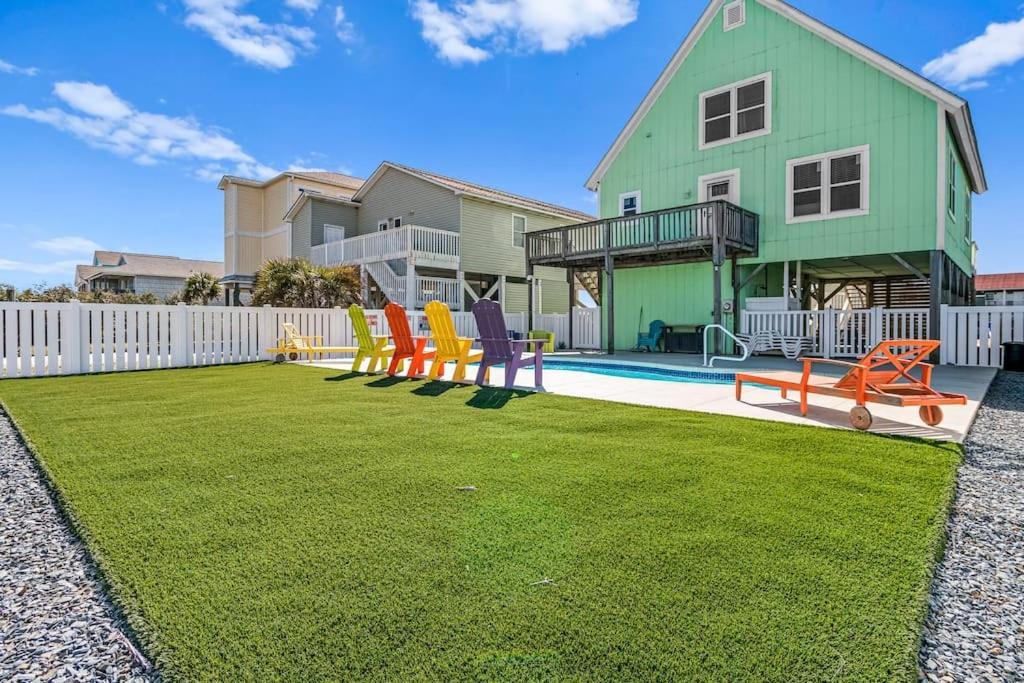 Vila Pool Haven Ocean View Oak Island Exteriér fotografie